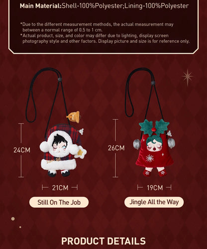 POP MART SKULLPANDA Tell Me What You Want Series Crossbody Bag - Still On The Job / Jingle All the Way