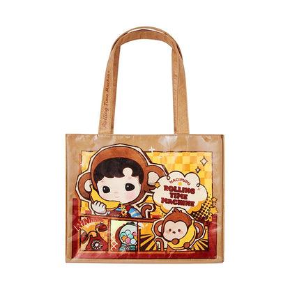 POP MART HACIPUPU Rolling Time Machine Series-Tote Bag