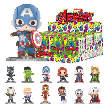POP MART MARVEL The Avengers Series Blind Box Mystery Box 1PC/6PCS Blind Box