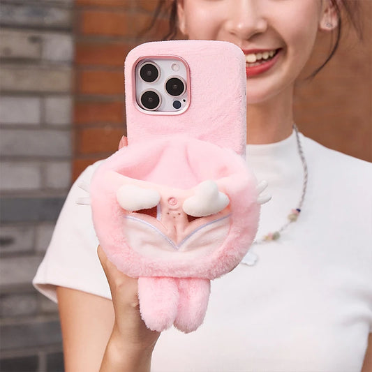 POP MART CRYBABY Crying Again Series - Phone Case for iPhone 14 Pro Max/ iPhone 15 Pro Max/ iPhone 16 Pro Max