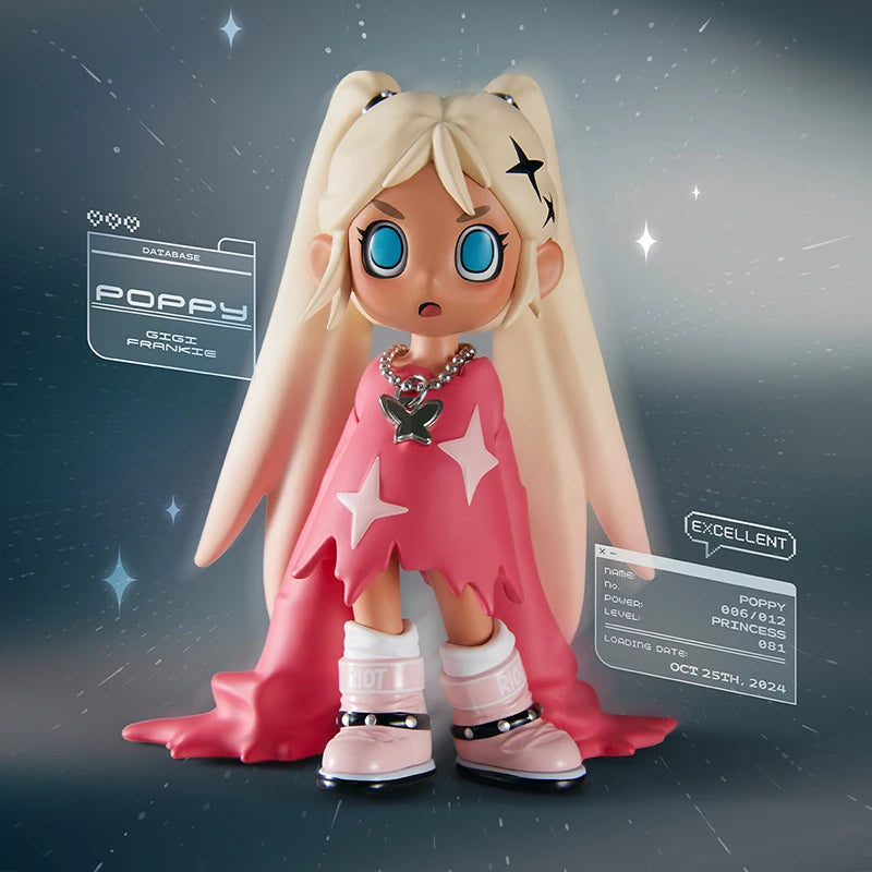POP MART Lil Peach Riot: Loading! Series Figures 1PC/12PCS POPMART Blind Box Cute Toy Action Figure