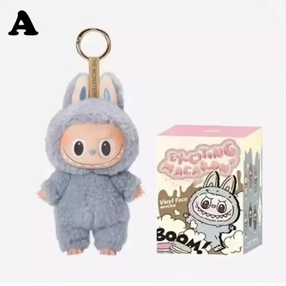 Labubu Heartbeat Macaron  Monster Face Blind Box Figurine