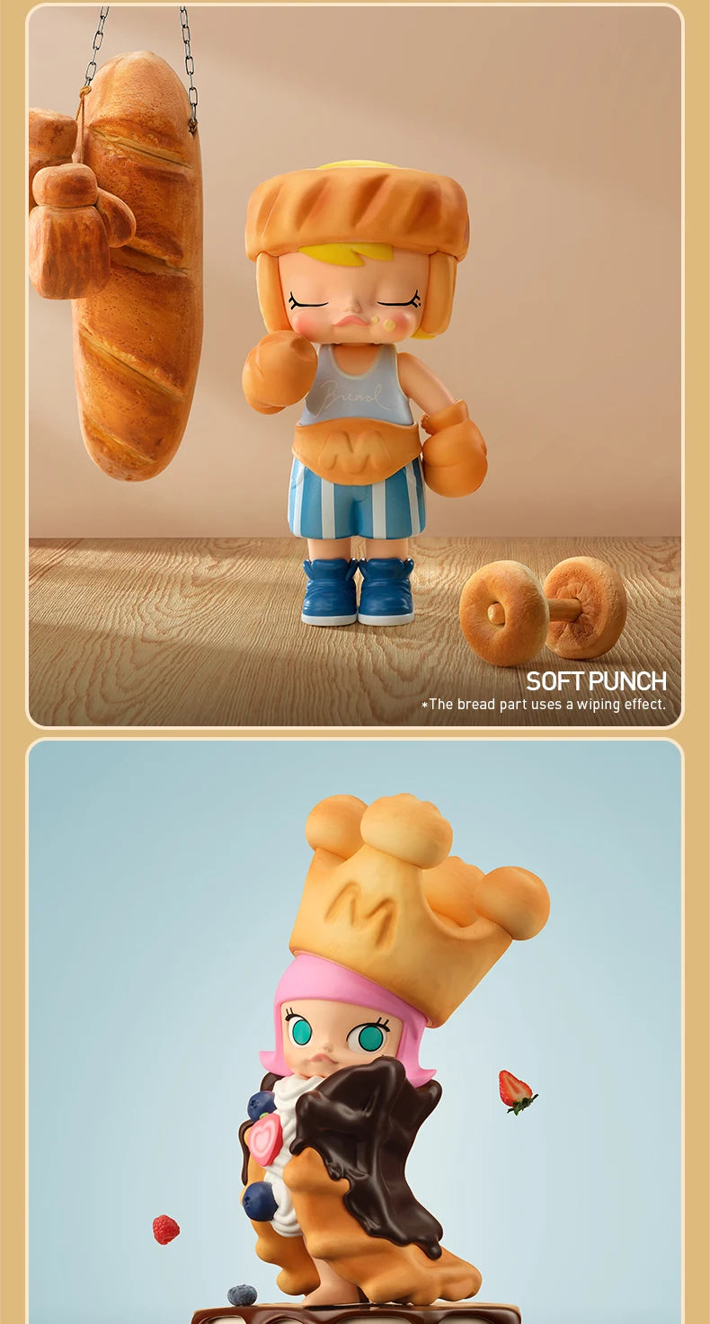 POP MART MOLLY Carb-Lover Series Figures Mystery Box 1PC/12PCS POPMART Blind Box Figure