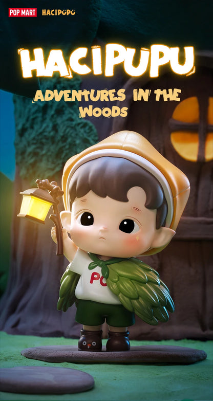 POP MART HACIPUPU Adventures In The Woods Series Mystery Box 1PC/12PCS POPMART Blind Box Cute Toy Action Figure