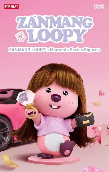 POP MART ZANMANG LOOPY’s Moments Series Figures Mystery Box 1PC/6PCS POPMART Blind Box Limited to 2pcs per order