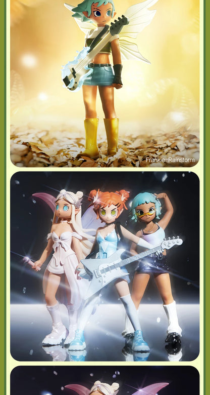 POP MART Peach Riot Punk Fairy Series Mystery Box 1PC/12PCS POPMART Blind Box Action Figure Cute Toy