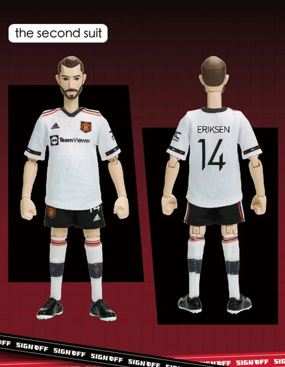 SIGNOFF X ZEROWORKS MANCHESTER UNITED COLLECTIBLE ACTION FIGURE Ball-jointed Doll