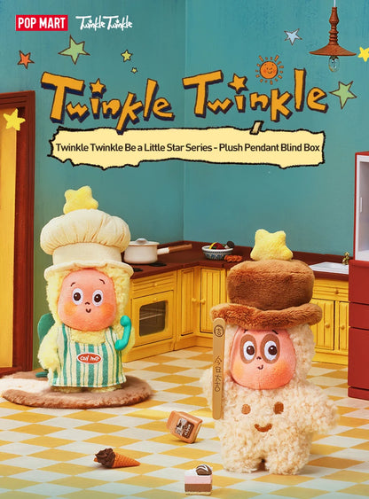 POP MART Twinkle Twinkle Be a Little Star Series - Plush Pendant Blind Box 1PC/6PCS Blind Box POPMART Action Figure
