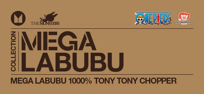 POP MART MEGA LABUBU 1000% TONY TONY CHOPPER Limited Edition Limited to 1pc per user ID