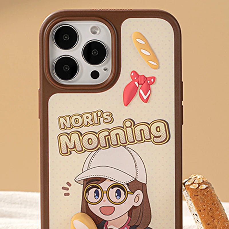 POP MART NORI's Morning Series Phone Case For iPhone 13 Pro Max