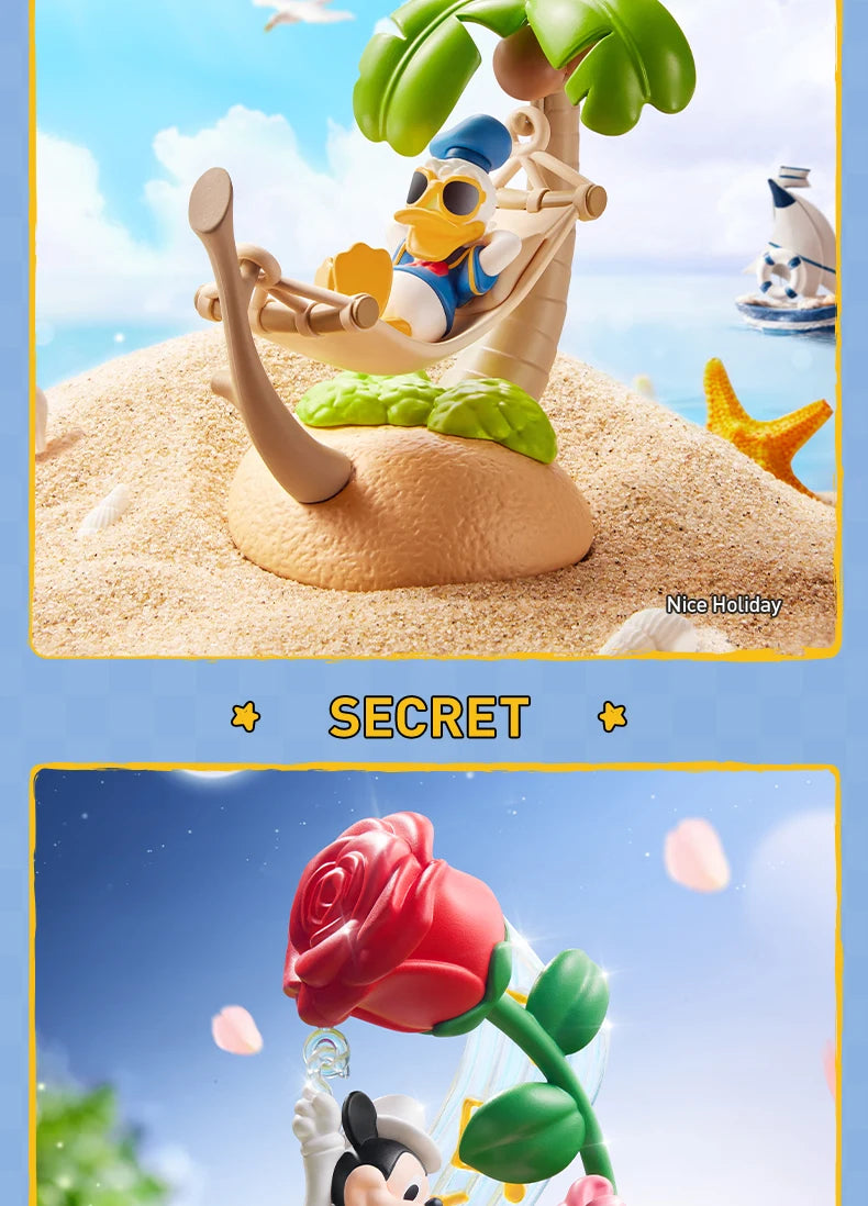 POP MART The Wonderful Dreams of Mickey and His Friends Series Scene Mystery Box 1PC/8PCS POPMART Blind Box Disney Action Figure