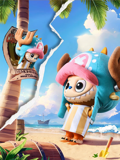 POP MART MEGA LABUBU 1000% TONY TONY CHOPPER Limited Edition Limited to 1pc per user ID