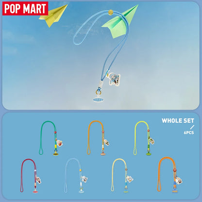 POP MART Zsiga Borderline Drifter Series-Phone Charm Blind Box Mystery Box 1PC/6PCS Blind Box