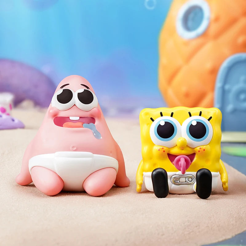 POP MART SpongeBob Best Friends Series Figures 1PC/12PCS Blind Box POPMART