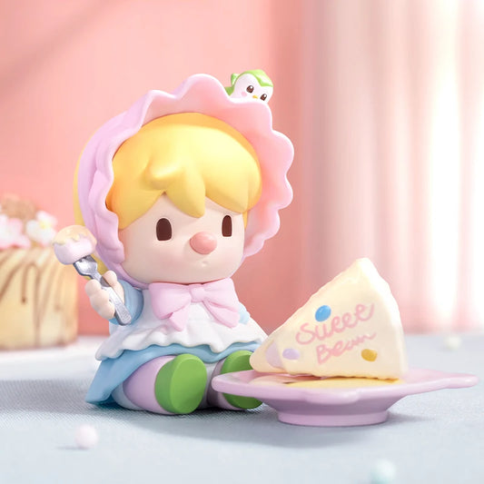 POP MART Sweet Bean Travelling During Flower Season 100% Figure Cute Toy