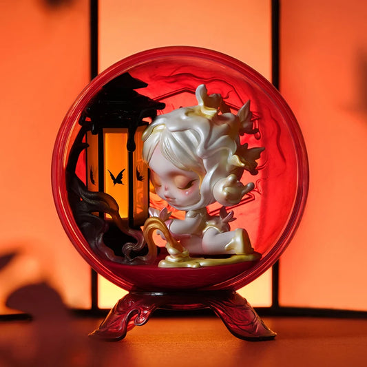 POP MART SKULLPANDA The Mirage Series Figures Mystery Box 1PC/9PCS POP MART Blind Box Action Figure Cute Toy