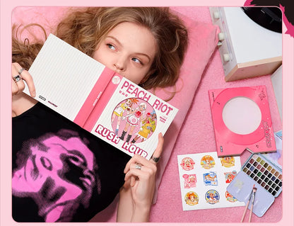 POP MART Peach Riot Rush Hour Series-Notebook