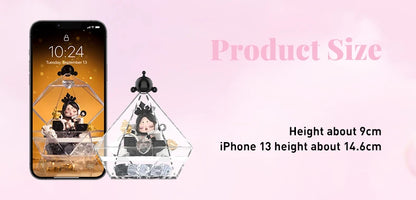 POP MART Wishes at Your Fingertips Series Scene Set Mystery Box 1PC/8PCS POPMART Blind Box Skullpanda Dimoo Labubu Romantic Ring