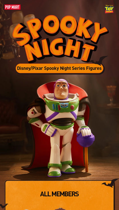 POP MART Pixar Spooky Night Series Figures Mystery Box 1PC/12PCS POPMART Blind Box Figure