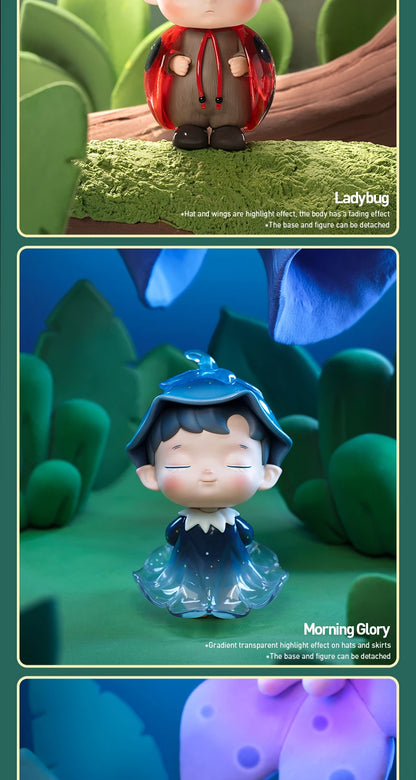 POP MART HACIPUPU Adventures In The Woods Series Mystery Box 1PC/12PCS POPMART Blind Box Cute Toy Action Figure