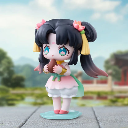POP MART Sword and Fairy Chinese Musical Instrument Series Mystery Box 1PC/12PCS POPMART Blind Box Action Figure Cute Toy