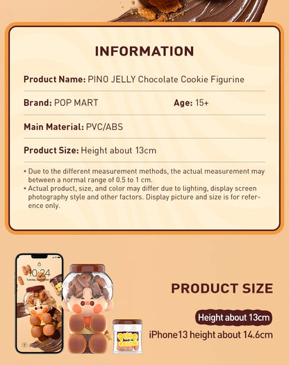 POP MART PINO JELLY Chocolate Cookie Figurine