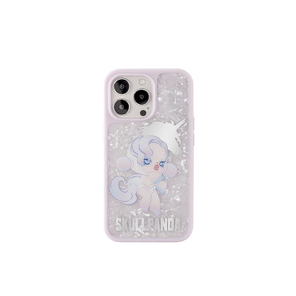 POP MART Skullpanda The Mare of Animals Series - Case for iPhone 13 Pro/iPhone 13 Pro Max (The Unicorn)