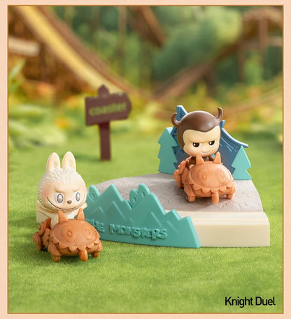 POP MART THE MONSTERS Playing Games Series Scene Sets Mystery Box 1PC/6PCS POPMART Blind Box Action Figure