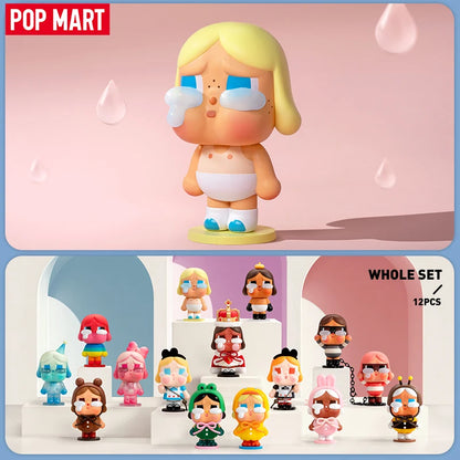 POP MART CRYBABY Crying Again Series Figures Mystery Box 1PC/12PCS POPMART Blind Box Figure