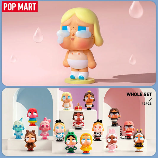 POP MART CRYBABY Crying Again Series Figures Mystery Box 1PC/12PCS POPMART Blind Box Figure