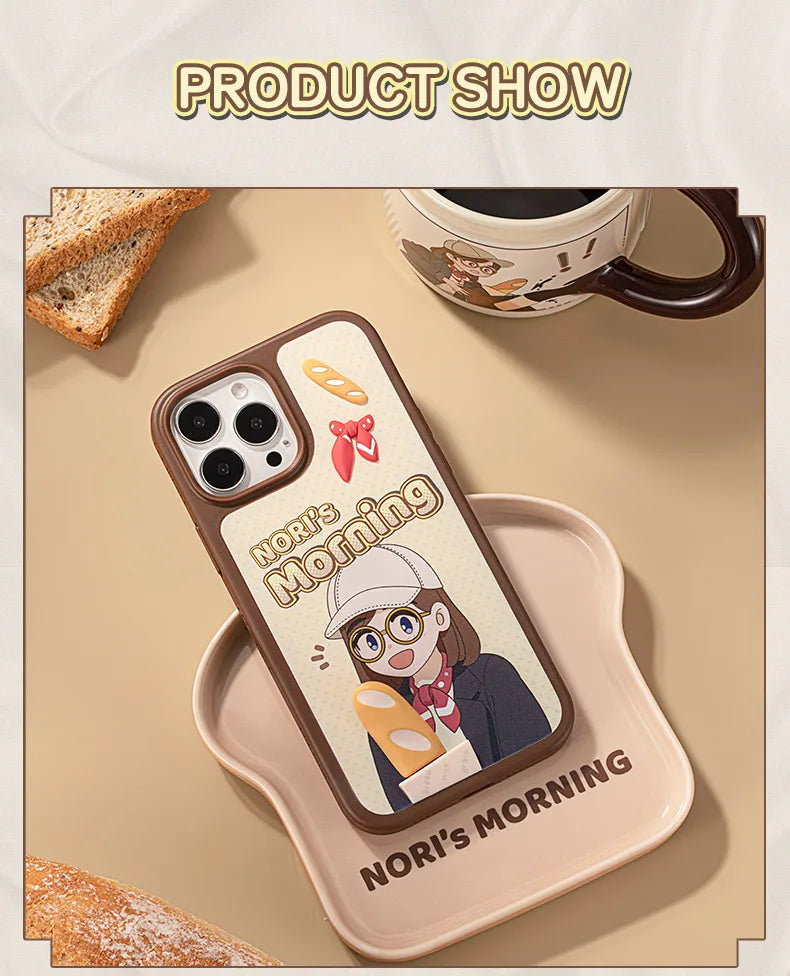POP MART NORI's Morning Series Phone Case For iPhone 13 Pro Max