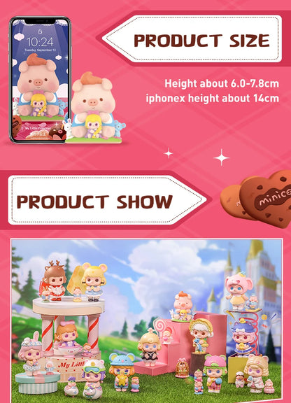 POP MART MINICO My Little Princess Series Mystery Box Figure Gift Kid Toy Blind Box