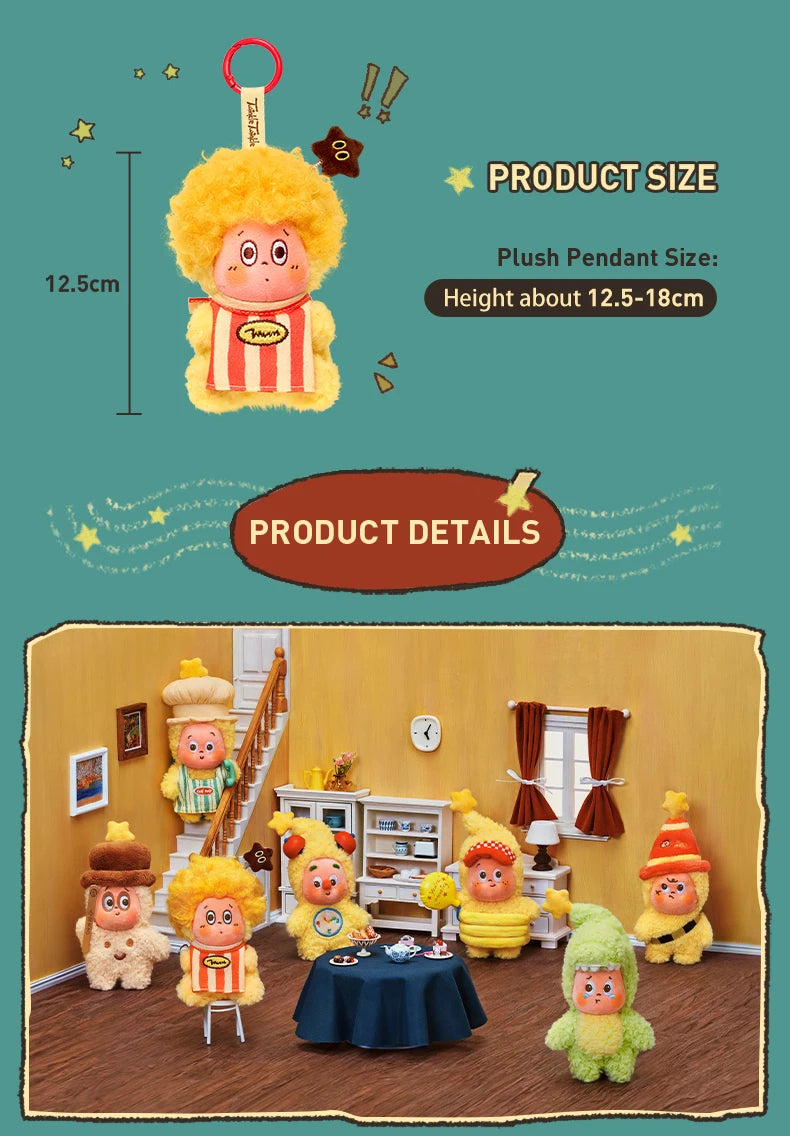 POP MART Twinkle Twinkle Be a Little Star Series - Plush Pendant Blind Box 1PC/6PCS Blind Box POPMART Action Figure