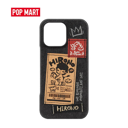 POP MART Hirono Echo Series-Phone Case for iPhone 15 Pro Max/16 Pro/16 Pro Max