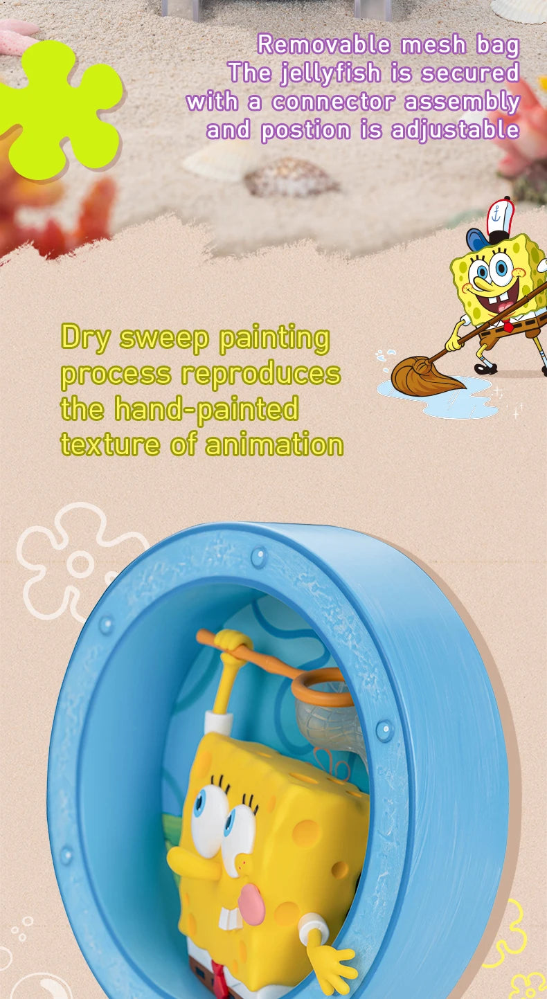 POP MART SpongeBob's Window Series Scene Set Figurine