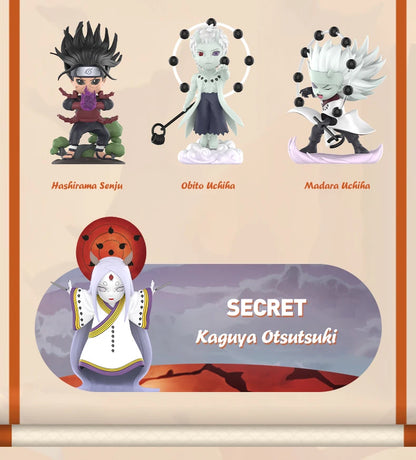 POP MART NARUTO NINKAI TAISEN Series Mystery Box 1PC/12PCS POPMART Blind Box Anime Action Figure