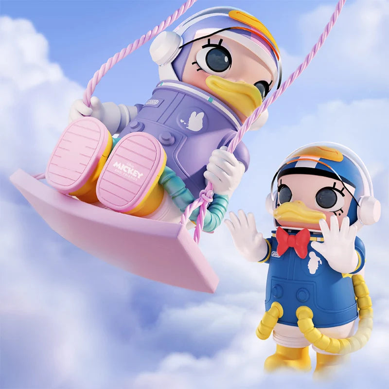 POP MART MEGA SPACE MOLLY 400% Donald Duck & Daisy Limited Edition Limited to 1pc per user ID