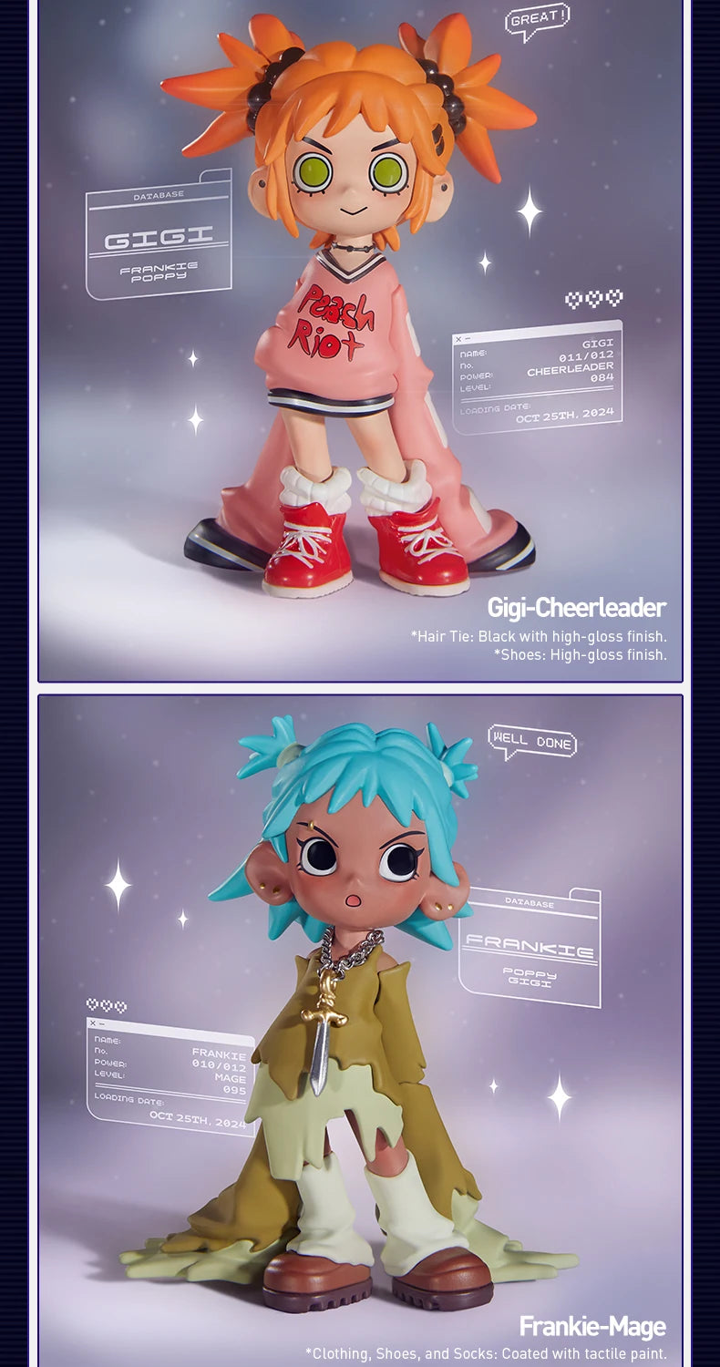 POP MART Lil Peach Riot: Loading! Series Figures 1PC/12PCS POPMART Blind Box Cute Toy Action Figure
