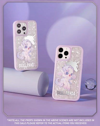 POP MART Skullpanda The Mare of Animals Series - Case for iPhone 13 Pro/iPhone 13 Pro Max (The Unicorn)