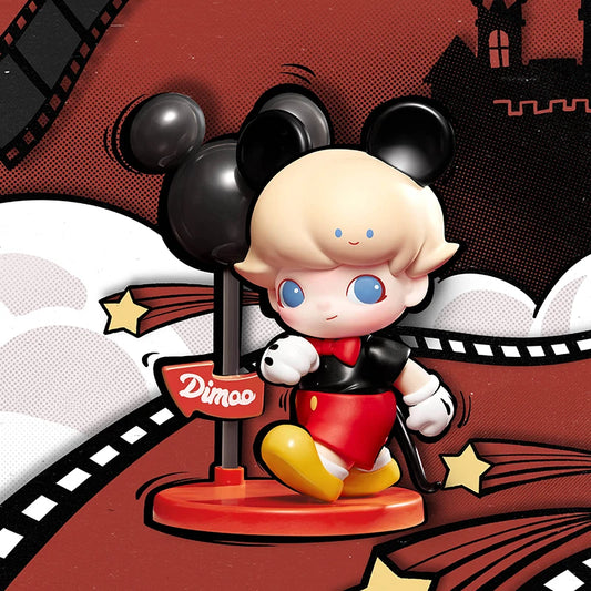 POP MART DIMOO WORLD × DISNEY Series Figures Blind Box 1PC/12PCS Mystery Box