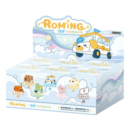 POP MART GONG ORIGINAL SERIES Plush Toy Car Mystery Box 1PC/6PCS POPMART Blind Box Cute Toy