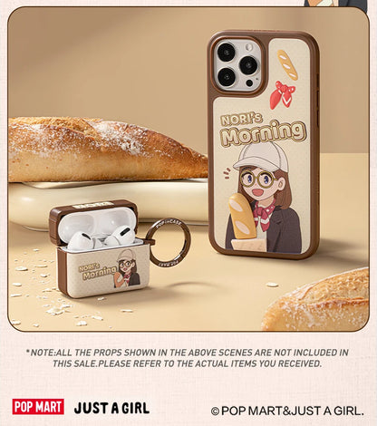 POP MART NORI's Morning Series For iPhone AirPods Pro Beautiful Cute Earphone Case