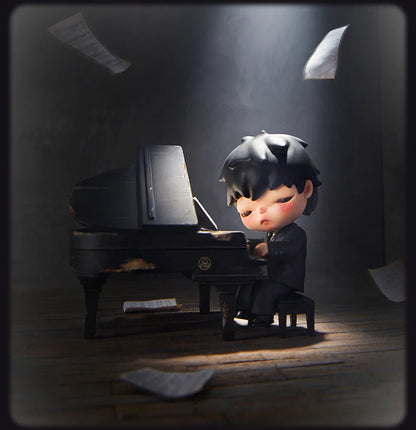 POP MART Hirono The Pianist Figure Limited Edition Limited to 2pcs per order