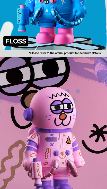 POP MART MEGA SPACE MOLLY 400% JON BURGERMAN SPACE CADETS Series Limited Edition 1PC/6PCS POPMART Blind Box Figure