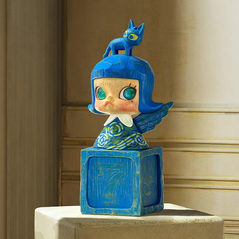 POP MART MOLLY Anniversary Statues Classical Retro 2 Series Mystery Box 1PC/10PCS POPMART Blind Box Cute Collectible Art Toy