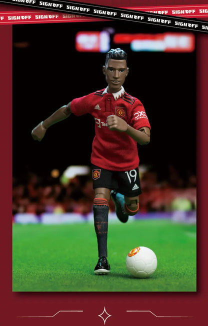 SIGNOFF X ZEROWORKS MANCHESTER UNITED COLLECTIBLE ACTION FIGURE Ball-jointed Doll