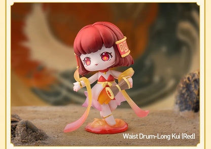 POP MART Sword and Fairy Chinese Musical Instrument Series Mystery Box 1PC/12PCS POPMART Blind Box Action Figure Cute Toy