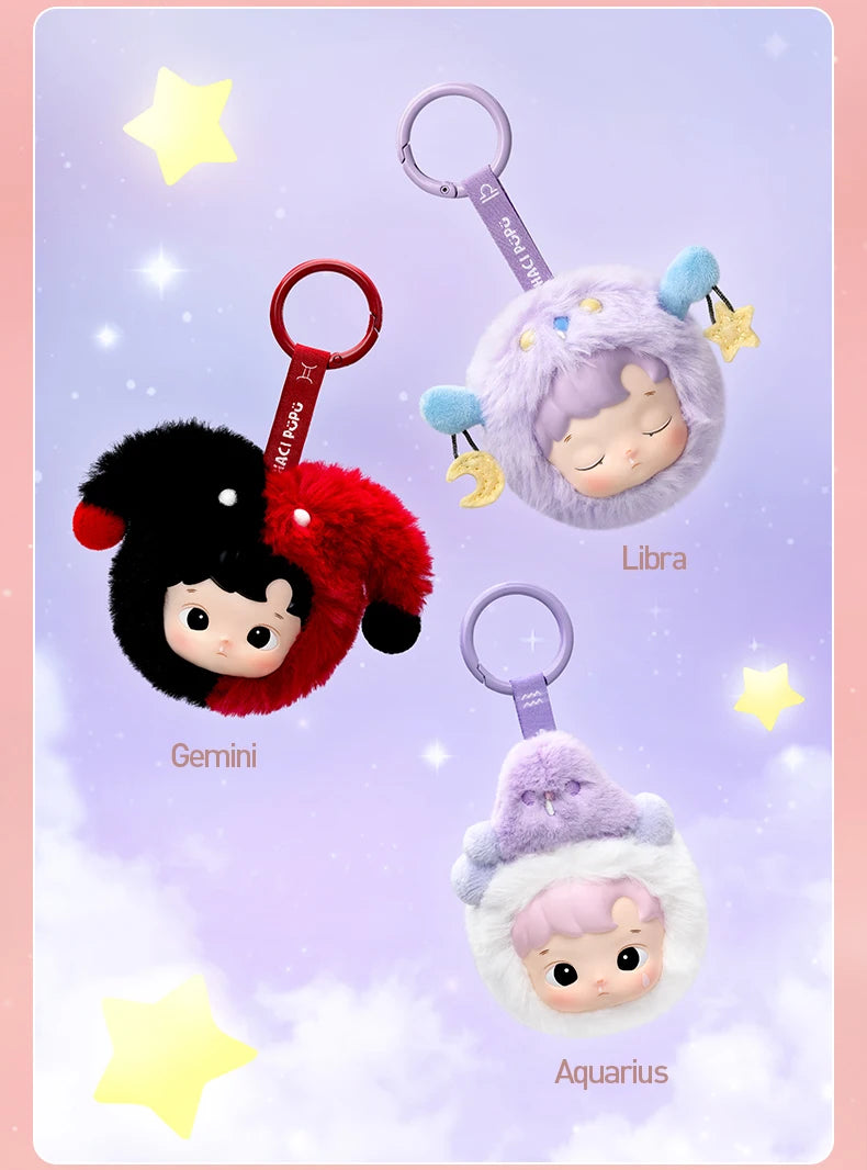 POP MART HACIPUPU The Constellation Series-Vinyl Plush Blind Box 1PC/12PCS