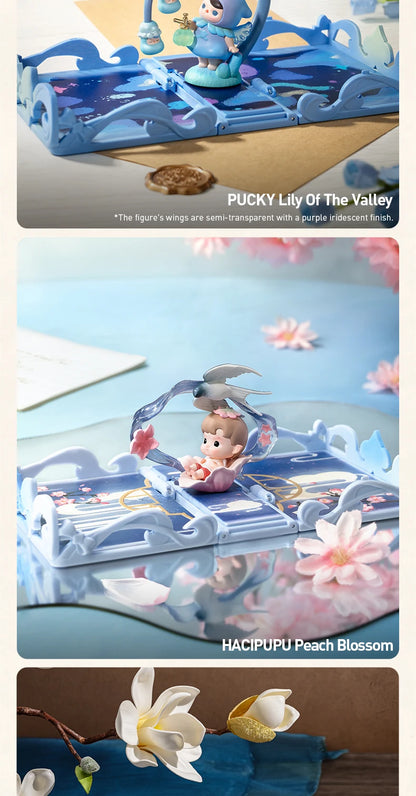 POP MART Gift For You Greeting Card Series Scene Sets 1PC/12PCS Blind Box POPMART Collectible Figurine Cute Toy