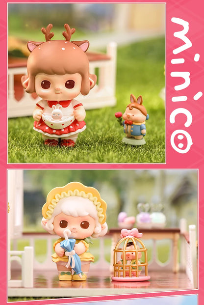 POP MART MINICO My Little Princess Series Mystery Box Figure Gift Kid Toy Blind Box